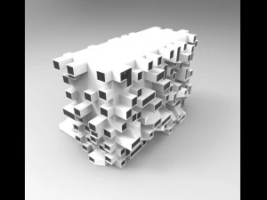 future building 002 3D Model
