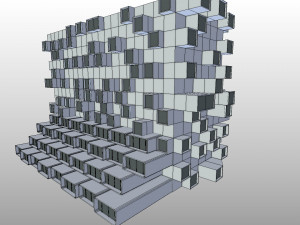 future building 002 3D Model