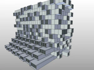 future building 002 3D Model