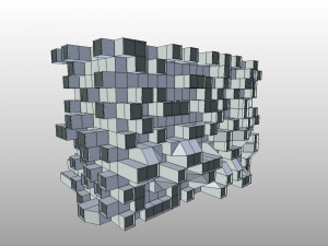 future building 002 3D Model
