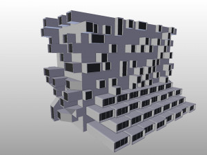 future building 002 3D Model
