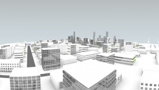 future city 3D मॉडल .c4d .max .obj .3ds .fbx .stl .blend 