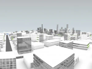 future city 3D Model