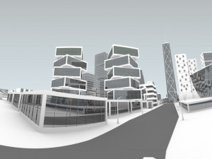 future city 3D मॉडल