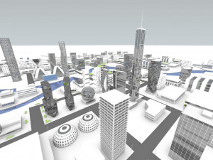 future city 3D मॉडल