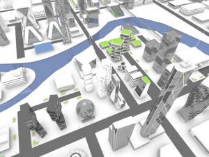 future city 3D मॉडल