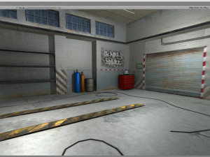 garage building unity 3D Model