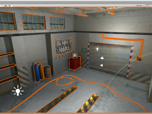 garage building unity 3D Model