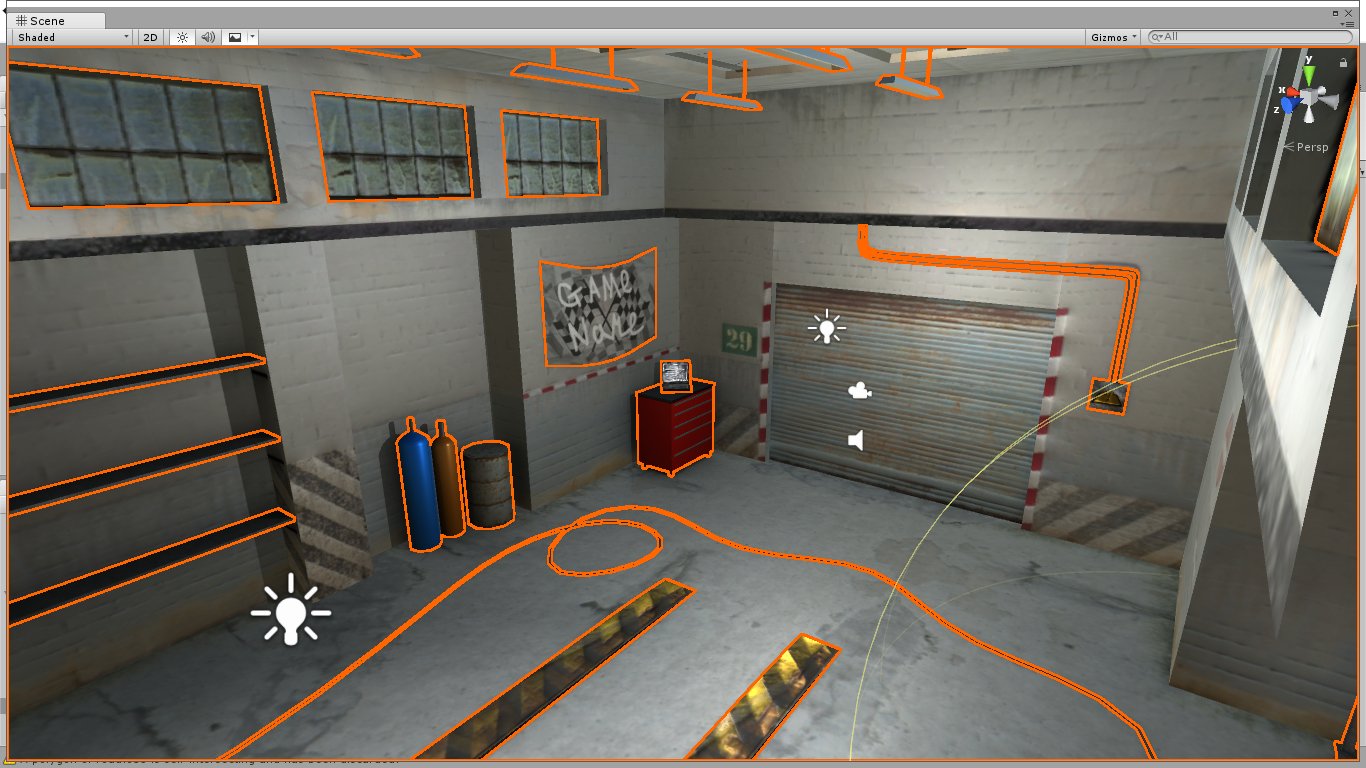 garage building unity 3D Модель in Другое 3DExport