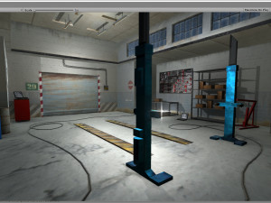 garage building unity 3D Model