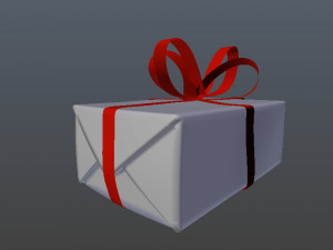 gift packing christmas 3D 模型