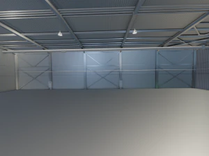 warehouse hall 3D Model