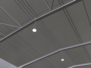 warehouse hall Modelo 3D