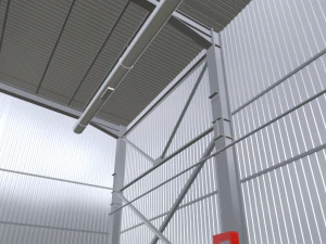 warehouse hall 3D Model