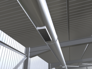 warehouse hall Modelo 3D