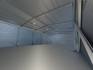 warehouse hall 3D Model
