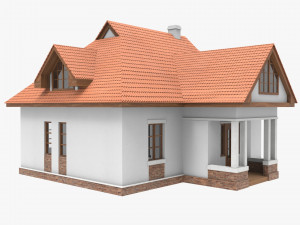 house 2 model Model 3D
