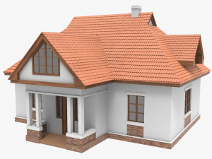 house 2 model Modelo 3D