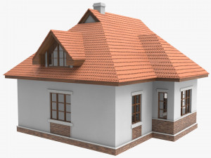 house 2 model Model 3D