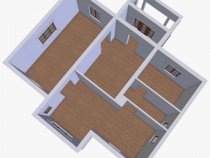 house 2 model Model 3D