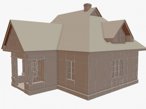 house 2 model Model 3D