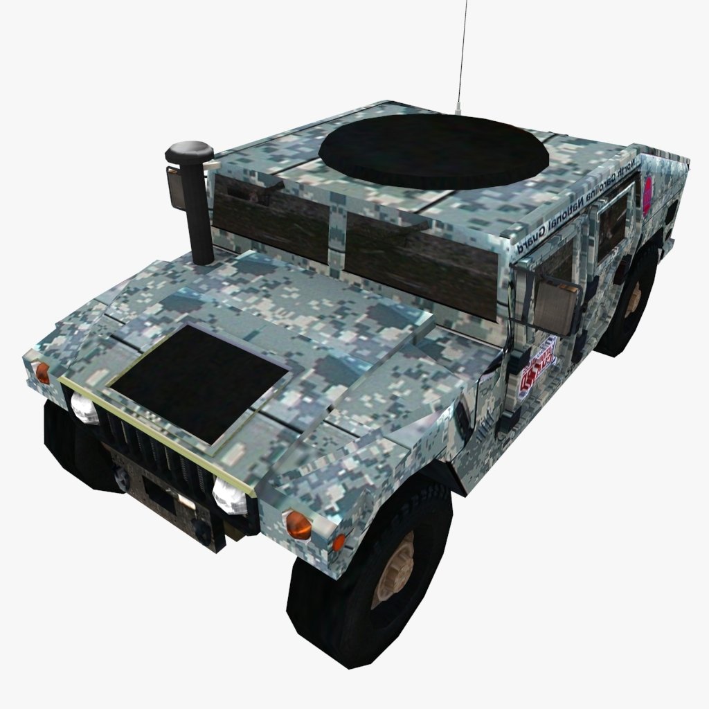 Hummer Hmmwv Free 3d Model In Transport 3dexport
