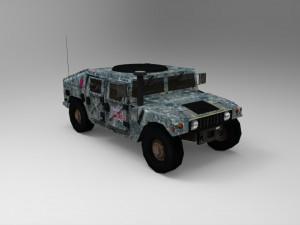 hummer hmmwv 3D Model