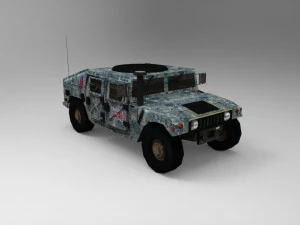 hummer hmmwv 3D Модель