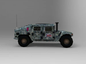 hummer hmmwv 3D Модель
