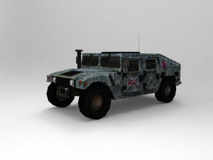 hummer hmmwv 3D Model