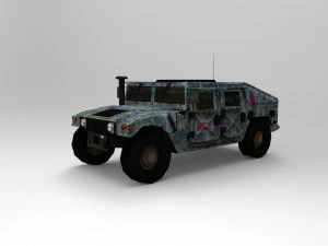 hummer hmmwv 3D Модель