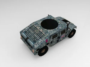 hummer hmmwv 3D Модель