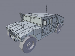 hummer hmmwv 3D Model