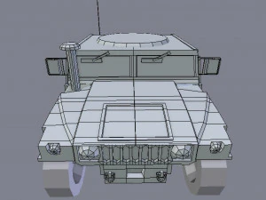hummer hmmwv 3D Модель