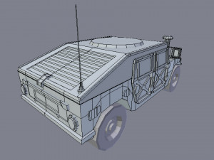hummer hmmwv 3D Model
