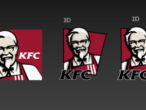 kfc logo free 3D Model
