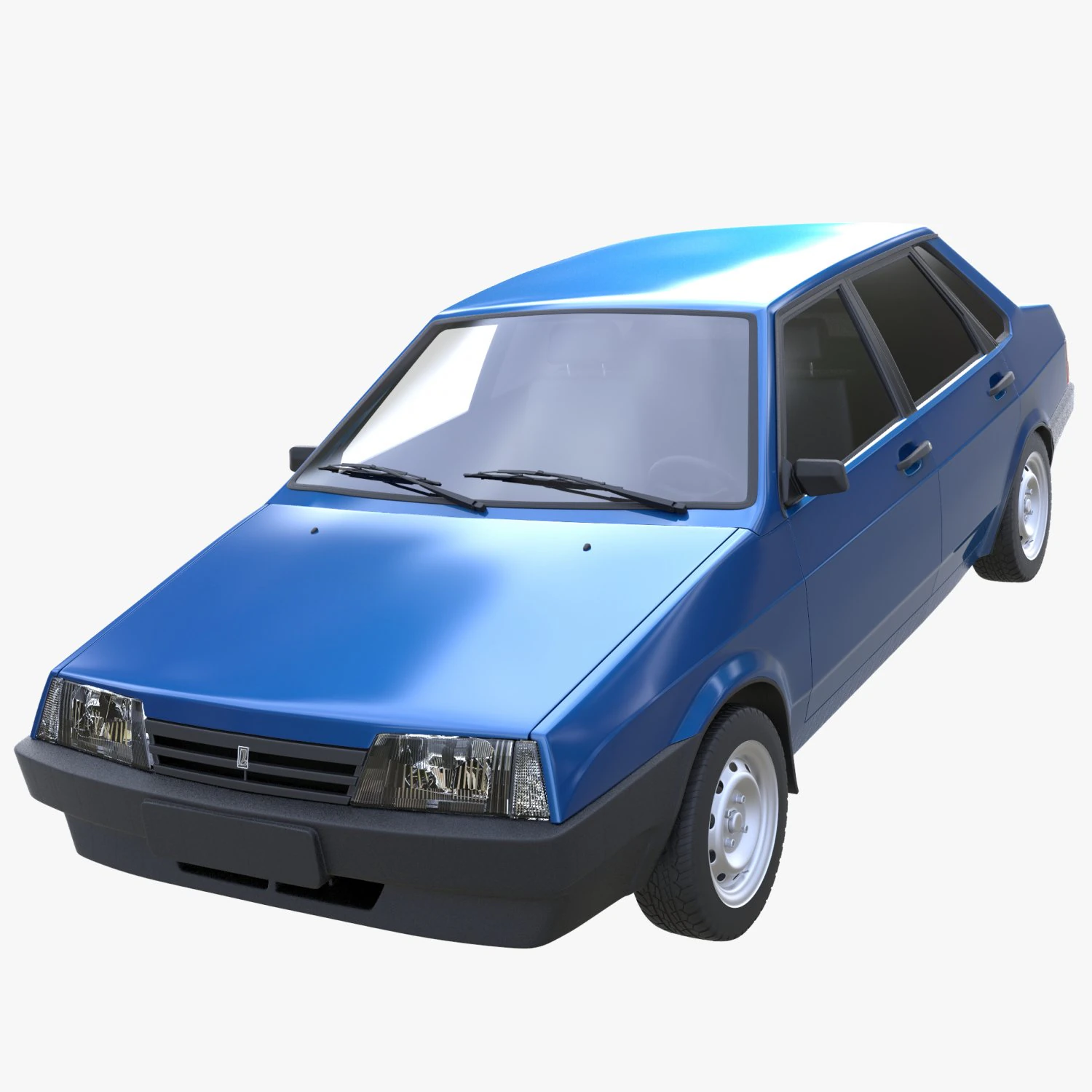lada 21099 3D Model .c4d .max .obj .3ds .fbx .stl .blend 