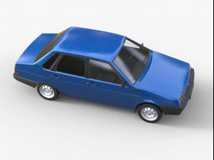 lada 21099 3D Model