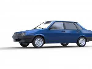 lada 21099 3D Model