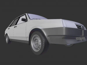 lada 21099 3D Model