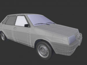 lada 21099 3D Model