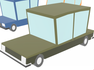 3d low poly car pack 2 3D 모델