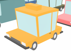 3d low poly car pack 2 3D 모델
