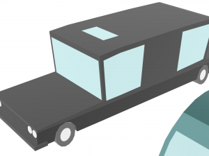3d low poly car pack 2 3D 모델