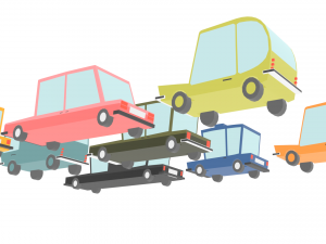 3d low poly car pack 2 3D 모델