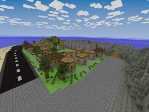 minecraft world 3D Model