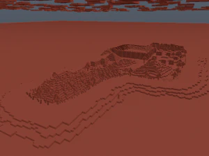 minecraft world 3D Model