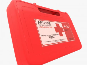 3D-Modell eines Medizinschranks 3D Modell