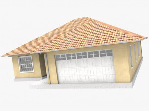 mediterranean style house 3D Model