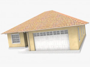 mediterranean style house 3D Model